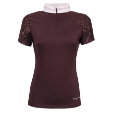 WEDSTRIJDSHIRT VENICE BORDEAUX
