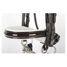 STANG-EN-TRENS HOOFDSTEL S&T CHIQUE ZWART