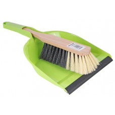 STOFFER EN BLIK - KUNSTSTOF - ZACHTE HAREN - ROOD