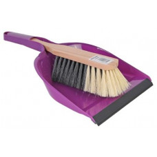 STOFFER EN BLIK - KUNSTSTOF - ZACHTE HAREN - ROOD