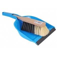 STOFFER EN BLIK - KUNSTSTOF - ZACHTE HAREN - ROOD