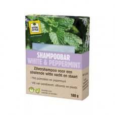 SHAMPOOBAR WHITE AND PEPPERMINT 180 GR VITALSTYLE
