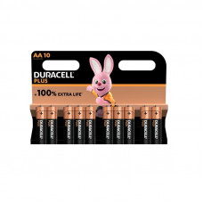 10 ST.DURACELL PLUS 100% MN1500/AA