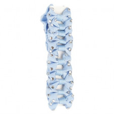 SHOW BOWS BLAUW-CRYSTAL