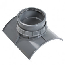PVC KEILINLAAT, 1X MANCHET, KOMO, SN8, 315 X 125 MM