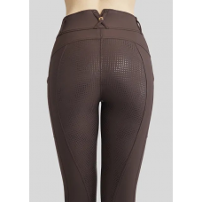 RIJLEGGING MIRELLA FULL GRIP ROSEGOLD CRYSTAL