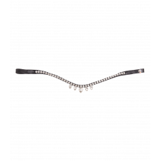 FRONTRIEM X-LINE DIADEM WIT MAAT PONY FRONTRIEM X-LINE DIADEM WIT MAAT PONY