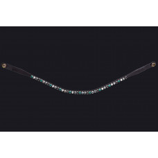 PRESTEQ FRONTRIEM SHINEBRIGHT ZWART/STEELBLUE COB