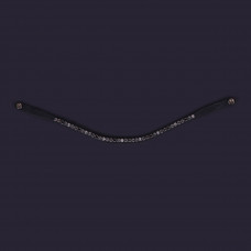 PRESTEQ FRONTRIEM SHINEBRIGHT ZWART/ZILVERWIT FULL PRESTEQ FRONTRIEM SHINEBRIGHT ZWART/ZILVERWIT FULL