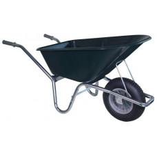 TUIN KRUIWAGEN VERZINKT FRAME 100 L GROEN