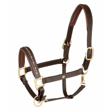 HALSTER X-LINE LEER CRYSTAL BRUIN COB HALSTER X-LINE LEER CRYSTAL BRUIN COB