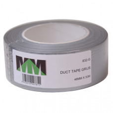 DUCT TAPE -MM- 50METER GRIJS 5CM DUCT TAPE -MM- 50METER GRIJS 5CM