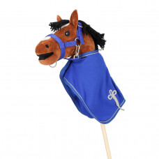 FLEECEDEKEN HOBBY HORSE KOBALTBLAUW