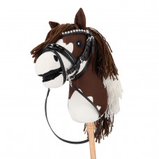 HOOFDSTEL SUNSET HOBBY HORSE ZWART HOOFDSTEL SUNSET HOBBY HORSE ZWART