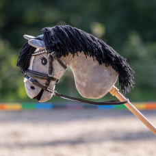 HOOFDSTEL SUNSET HOBBY HORSE ZWART HOOFDSTEL SUNSET HOBBY HORSE ZWART