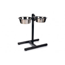 BZ STANDAARD+2 DRINK/VOERBAKKEN RVS 1,63L