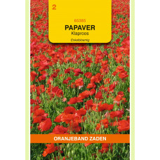 OBZ PAPAVER, KLAPROOS ENKELBLOEMIG (GEWONE)