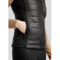 MONTAR BODYWARMER EMMA ZWART