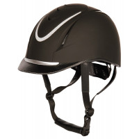 VEILIGHEIDSCAP CHALLENGE SPARKLE ZWART L-XL
