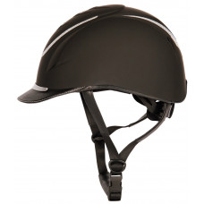 VEILIGHEIDSCAP CHALLENGE SPARKLE ZWART L-XL