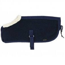 MINI FLEECE DEKEN KOBALTBLAUW