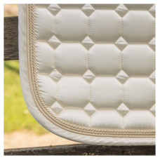 ZADELDEK EQS IVORY DULL DRESSUUR