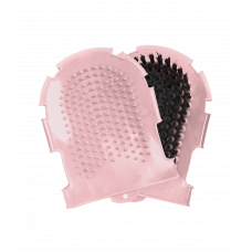 WALDHAUSEN POETSHANDSCHOEN + BORSTEL 2CM 18X12 CM LINNEA PINK