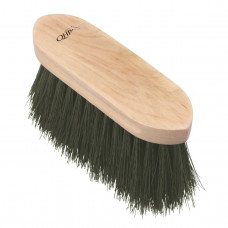 BORSTEL MET LANGE HAREN COLOR OLIJFGROEN