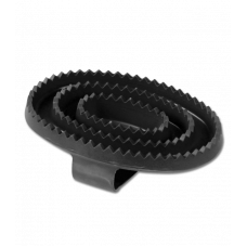RUBBER ROSBORSTEL GROOT ZWART