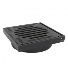 TEGELPAD KOLK Ø250 MM. 300 X 300 MM. GIETIJZER