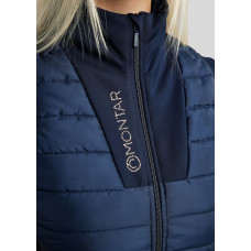 MONTAR CAROLINE HYBRID BODYWARMER NAVY