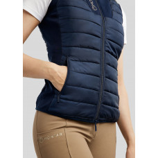 MONTAR CAROLINE HYBRID BODYWARMER NAVY