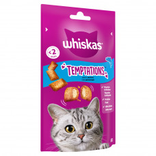 WHISKAS TEMPTATIONS 60 G ZALM