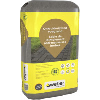 WEBER ONKRUIDMIJDEND VOEGZAND ANTRACIET 15 KG.