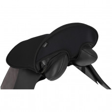 ZADELZITTING OVERRTEK MEMORY FOAM ZWART L