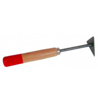 VERFKRABBER - SCHRAPER 6 CM, EXTRA GEHARD, MET HANDVAT 15 CM VERFKRABBER - SCHRAPER 6 CM, EXTRA GEHARD, MET HANDVAT 15 CM