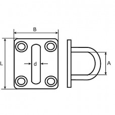 OVP.4208-ZB / DEKOOG 08MM RVS 1 ST. OP KAART