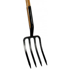 SPITVORK - PROFESSIONEEL - VASTE VEER - 4 TANDEN - ESSENHOUTEN STEEL - 85 CENTIMETER