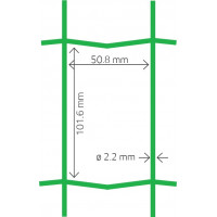 GAAS, GARDENPLAST CLASSIC GROEN- 0.41M X 5M