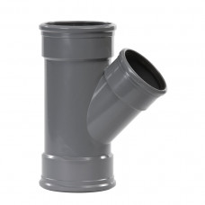 VERLOOP T-STUK 45°, PVC, 3X MANCHET, KOMO, SN4, 250 X 125 MM VERLOOP T-STUK 45°, PVC, 3X MANCHET, KOMO, SN4, 250 X 125 MM