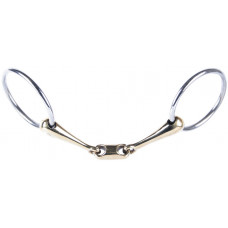 WATERTRENS DUBBELGEBROKEN GOLD BRASS 20MM