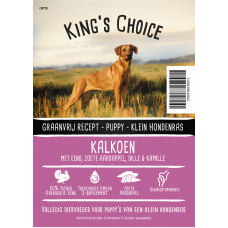 KING'S CHOICE PUPPY SMALL KALKOEN 6KG