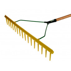 POLYHARK - RECHT MODEL - MET EGALISEERRAND - ESSENHOUTEN STEEL - 160 CM